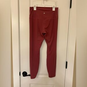 Lululemon Athletica Red Leggings for Active Comfort